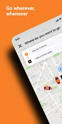 Oman Taxi Tasleem Taxi android App screenshot 9